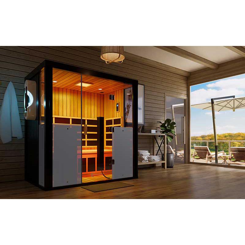 Halotherapy Solutions Halo-IR Salt Therapy & Detox Sauna Salt Room