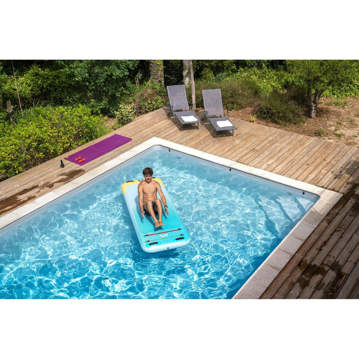 Aqua Marina Peace 8'2" Fitness Inflatable Mat