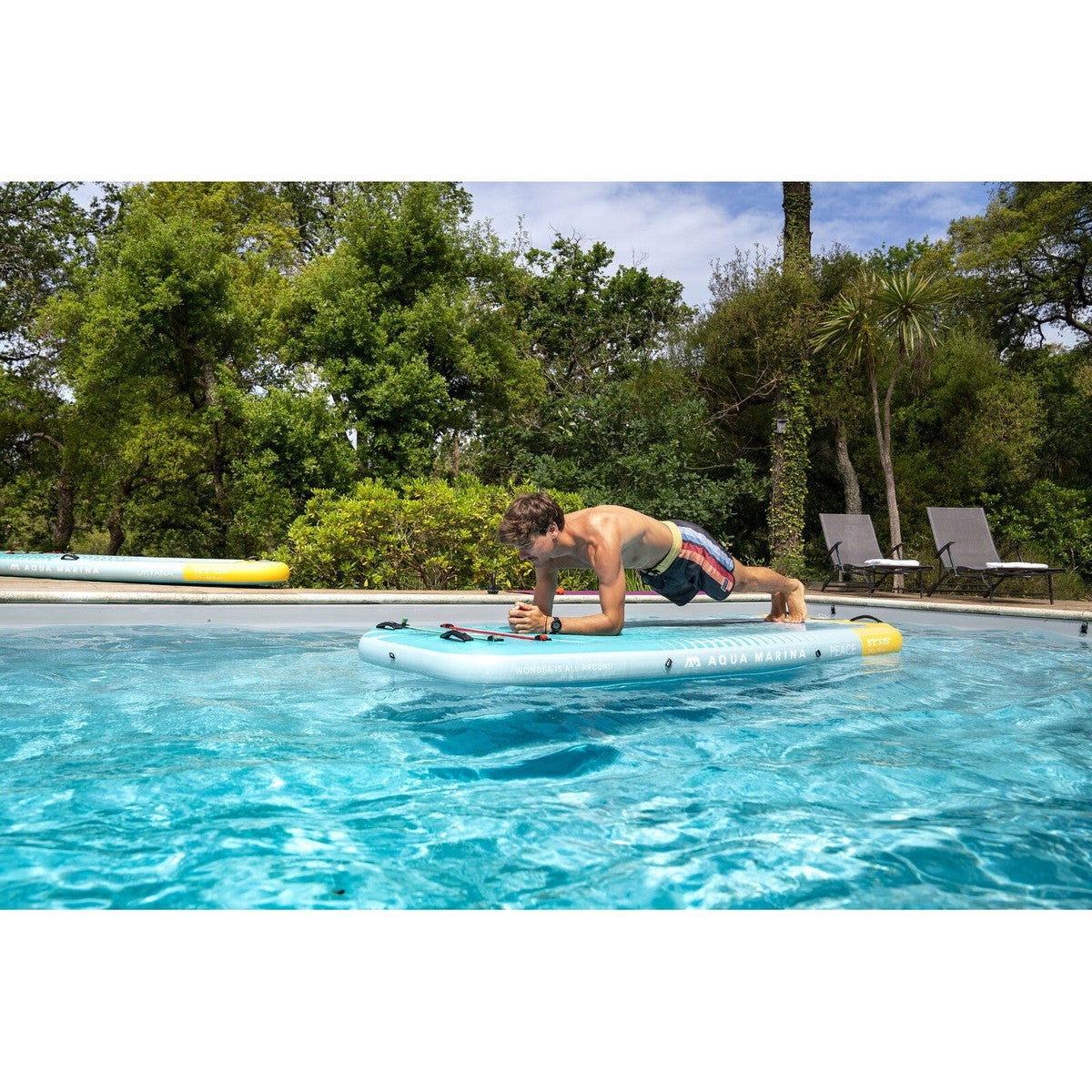 Aqua Marina Peace 8'2" Fitness Inflatable Mat