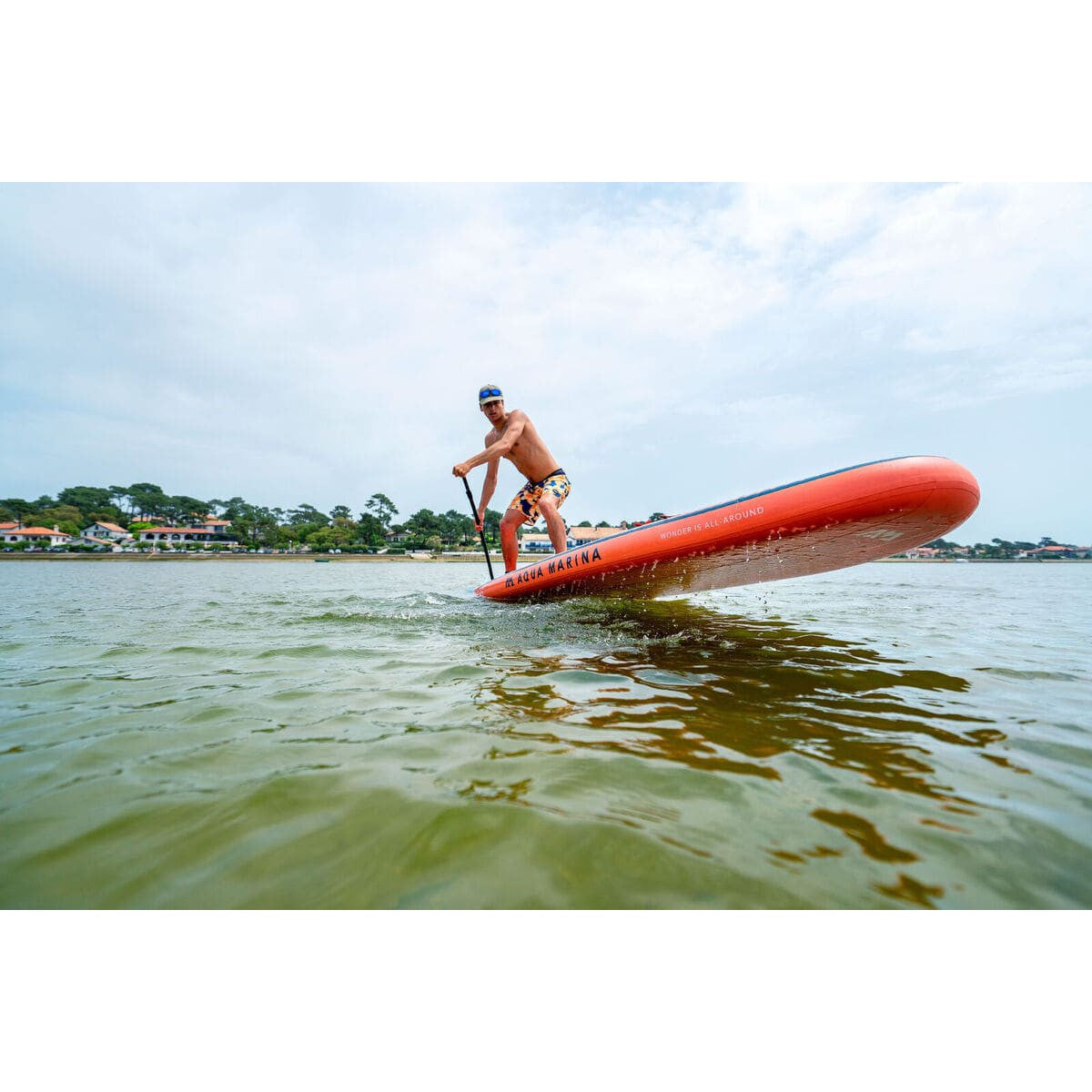 Aqua Marina Atlas Sky Glider Advanced All Around iSUP Stand Up Paddleboard With Hybrid Paddle