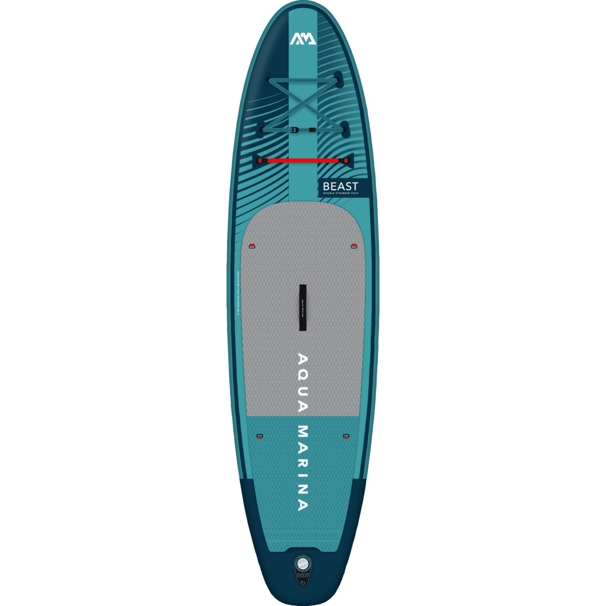 Aqua Marina Beast Aqua Splash Advanced All Around iSUP Stand Up Paddleboard With Hybrid Paddle