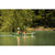 Aqua Marina Betta-412 Recreational 2 person Inflatable Deck Kayak With Paddle Set