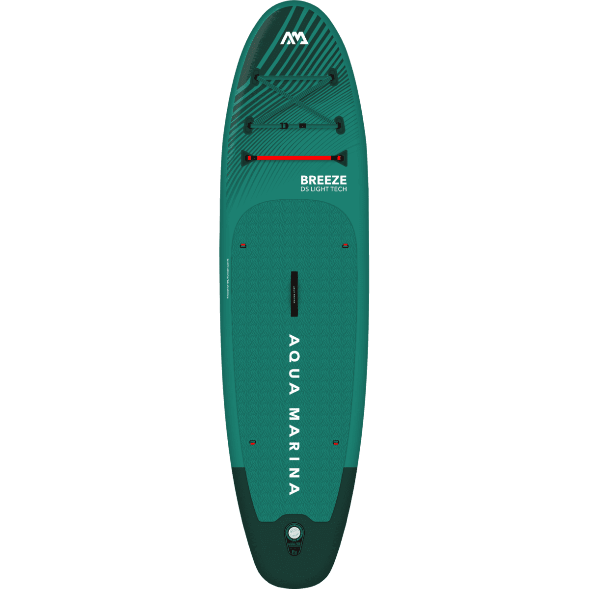 Aqua Marina Breeze Silver Tree All Around iSUP Stand Up Paddle Board With SPORTS III Paddle