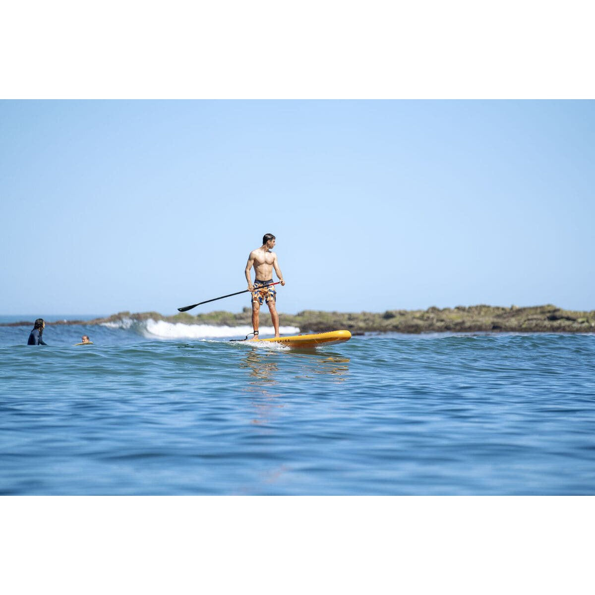 Aqua Marina Fusion Before Sunset All Around iSUP Stand Up Paddleboard With SPORTS III Paddle