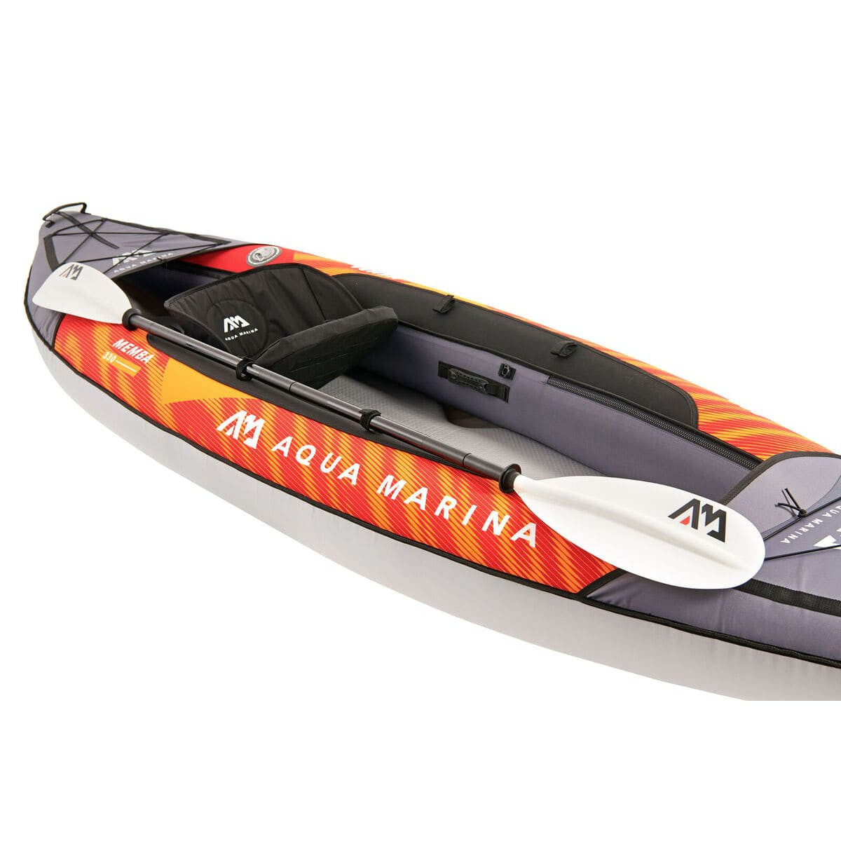 Aqua Marina Memba-330 Touring 1 Person Inflatable Kayak With Paddle