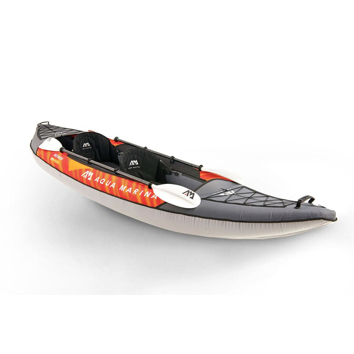 Aqua Marina Memba-390 Touring 2 Person Inflatable Kayak With Paddles