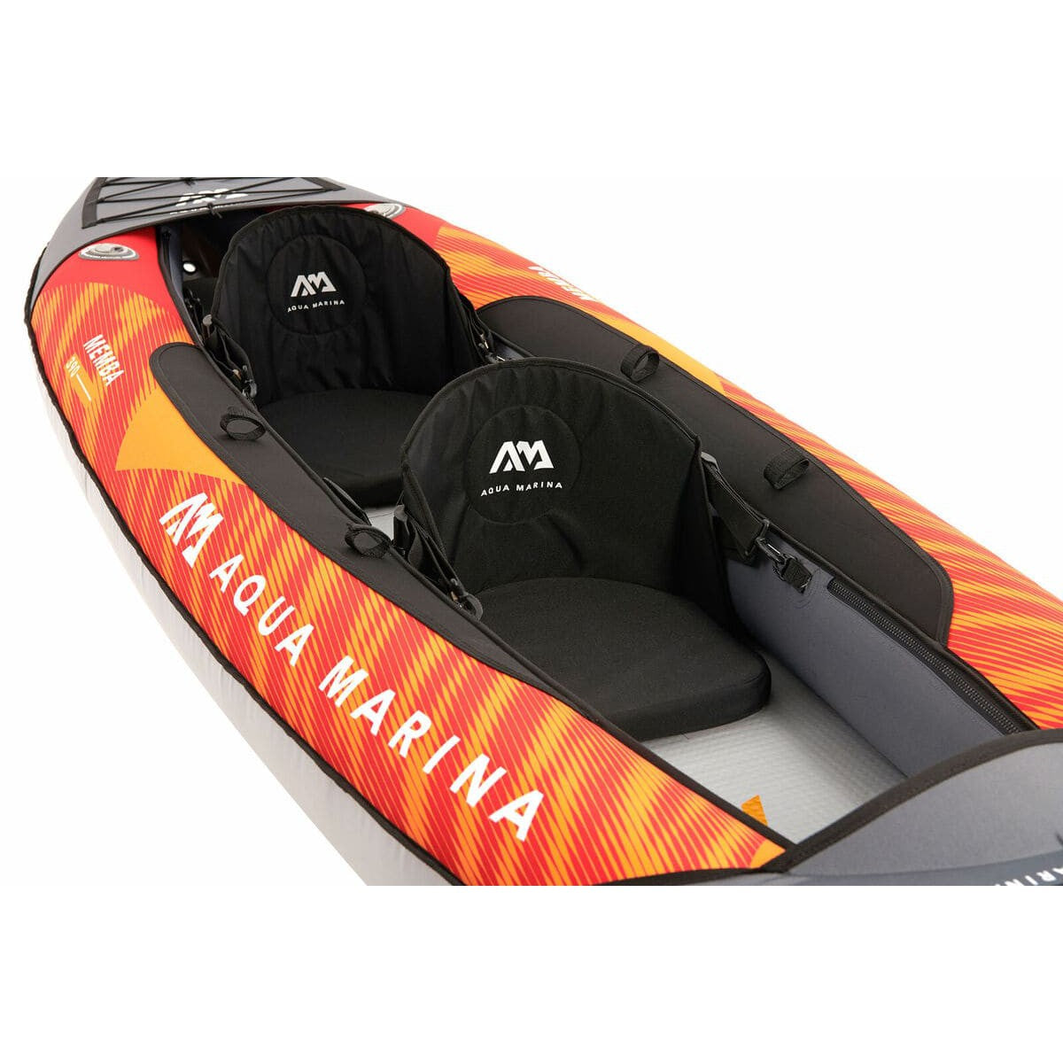 Aqua Marina Memba-390 Touring 2 Person Inflatable Kayak With Paddles