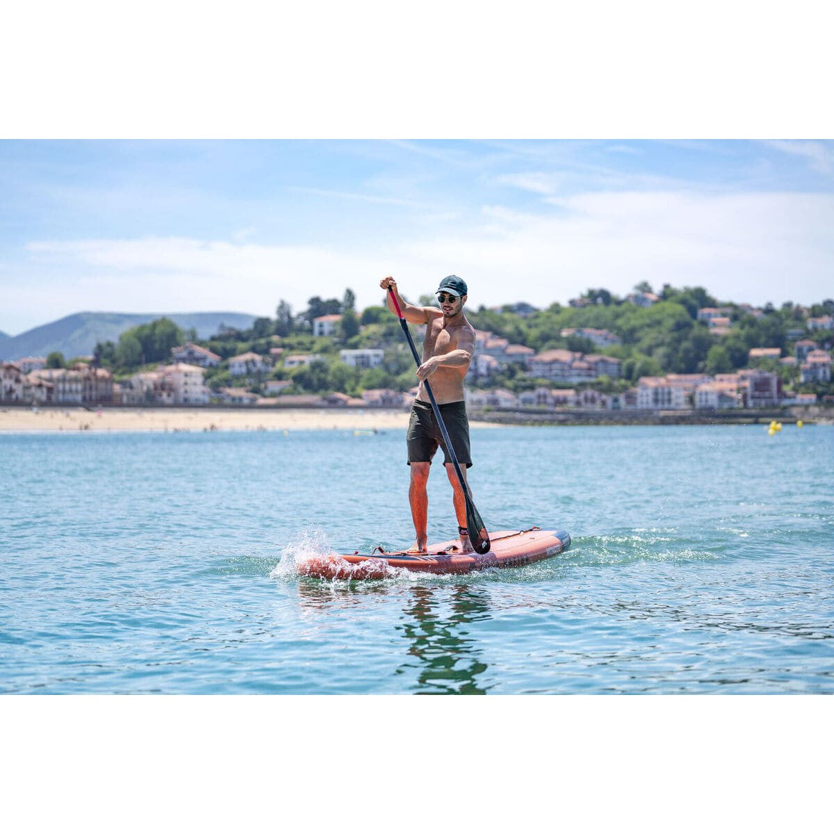 Aqua Marina Monster Sky Glider All Around iSUP Stand Up Paddleboard With SPORTS III Paddle