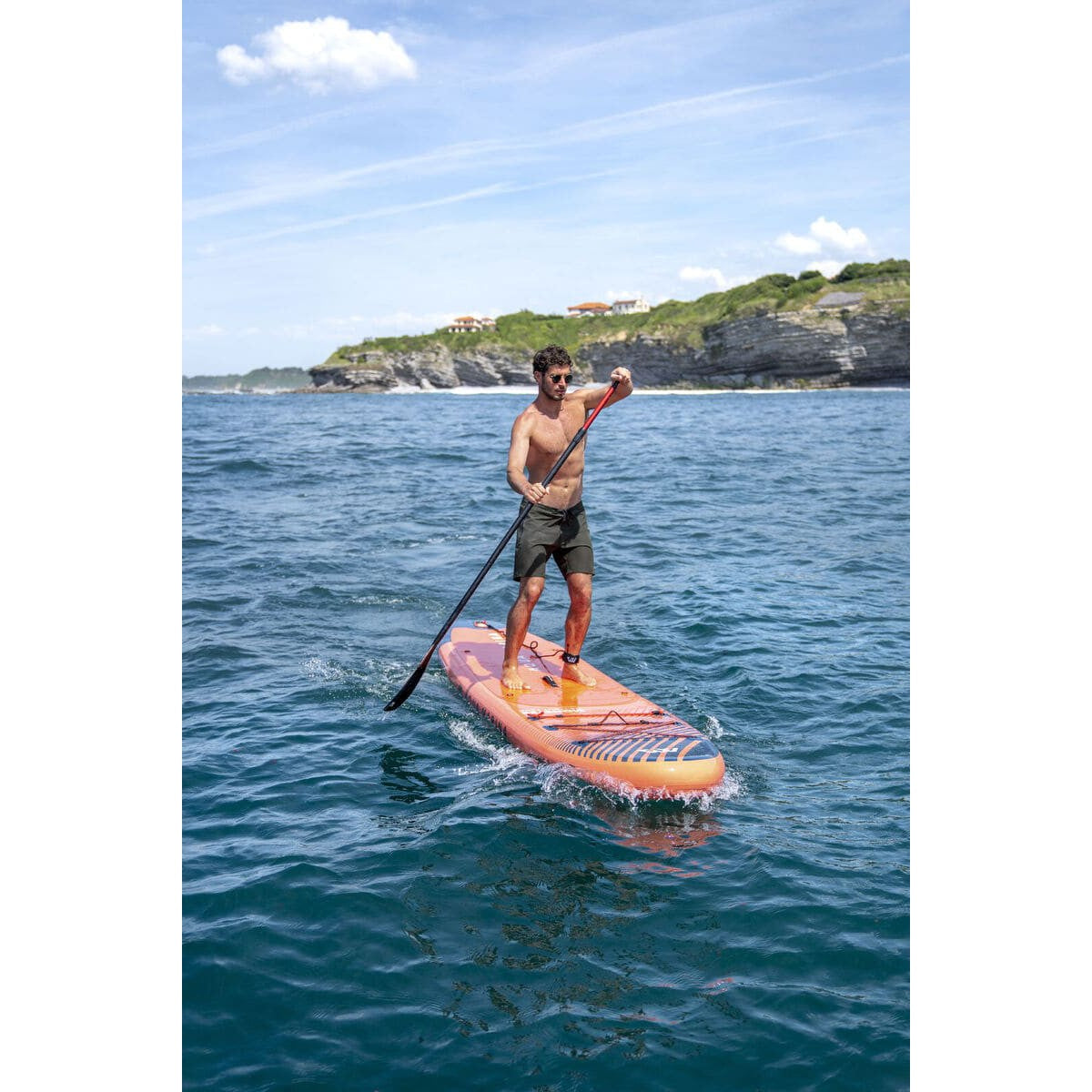 Aqua Marina Monster Sky Glider All Around iSUP Stand Up Paddleboard With SPORTS III Paddle