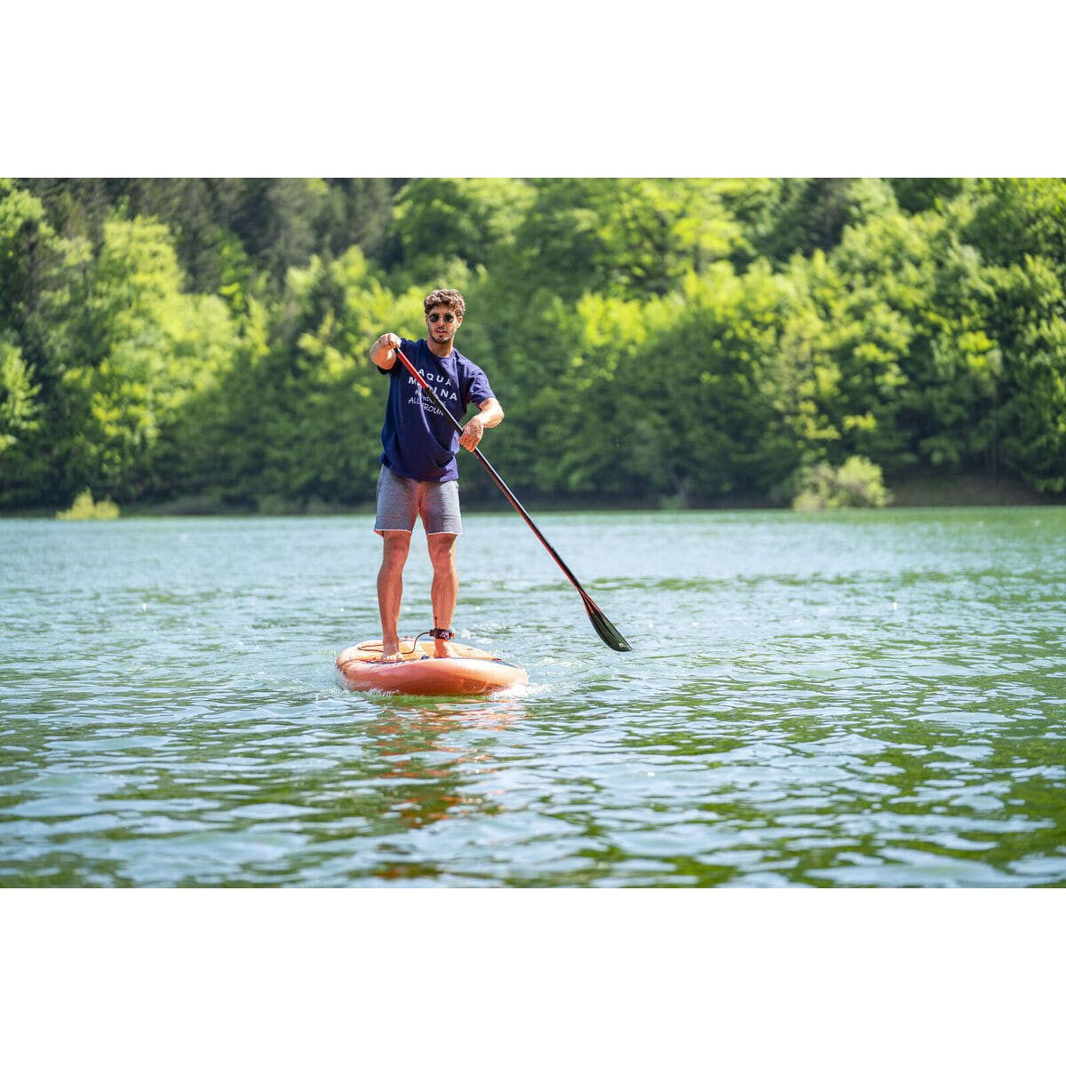 Aqua Marina Monster Sky Glider All Around iSUP Stand Up Paddleboard With SPORTS III Paddle