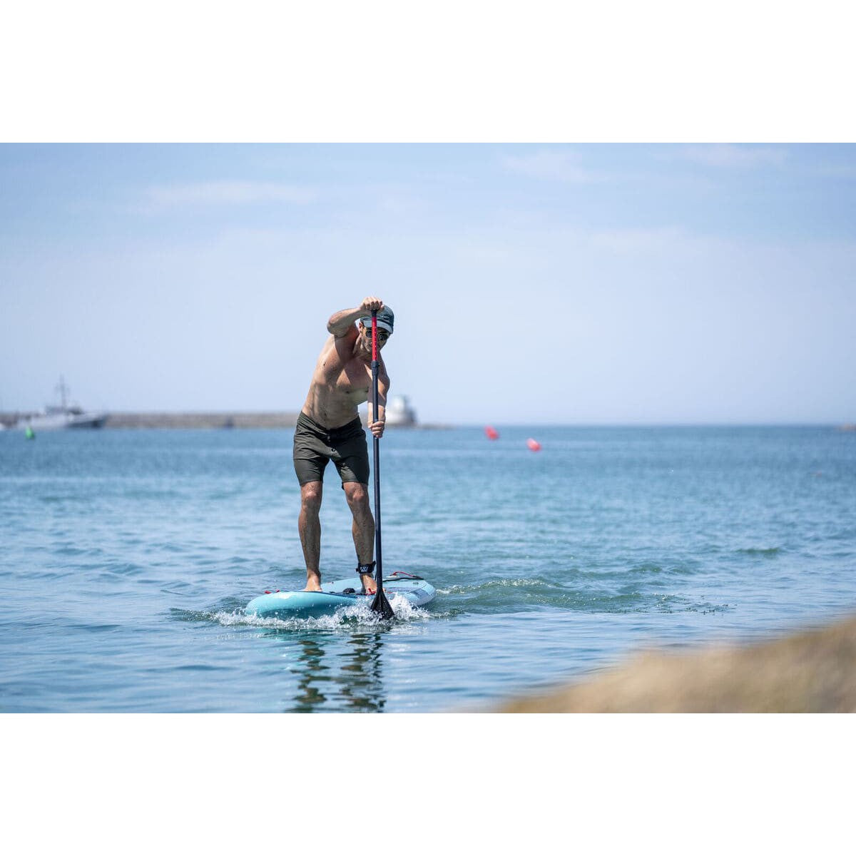 Aqua Marina Vapor Aqua Splash All Around iSUP Stand Up Paddleboard With SPORTS III Paddle