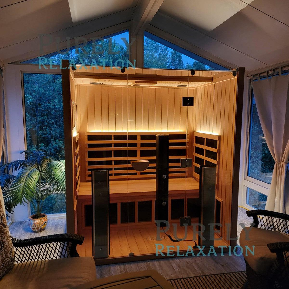 Clearlight Sanctuary™ 3 Full Spectrum Three Person Infrared Sauna