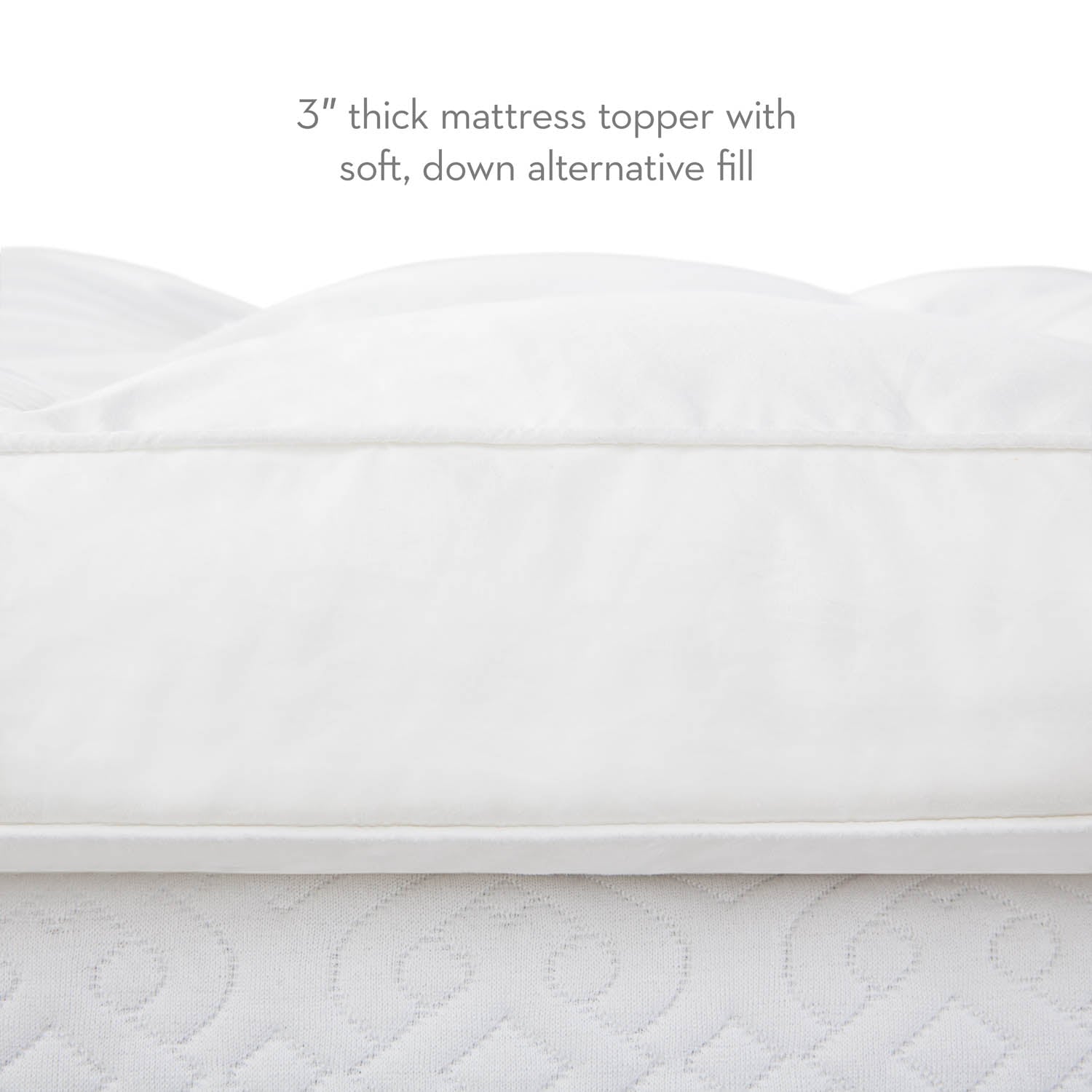 Malouf 3 Inch Down Alternative Mattress Topper-Purely Relaxation