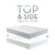 Malouf Five 5ided® Mattress Protector with Tencel® + Omniphase®-Purely Relaxation