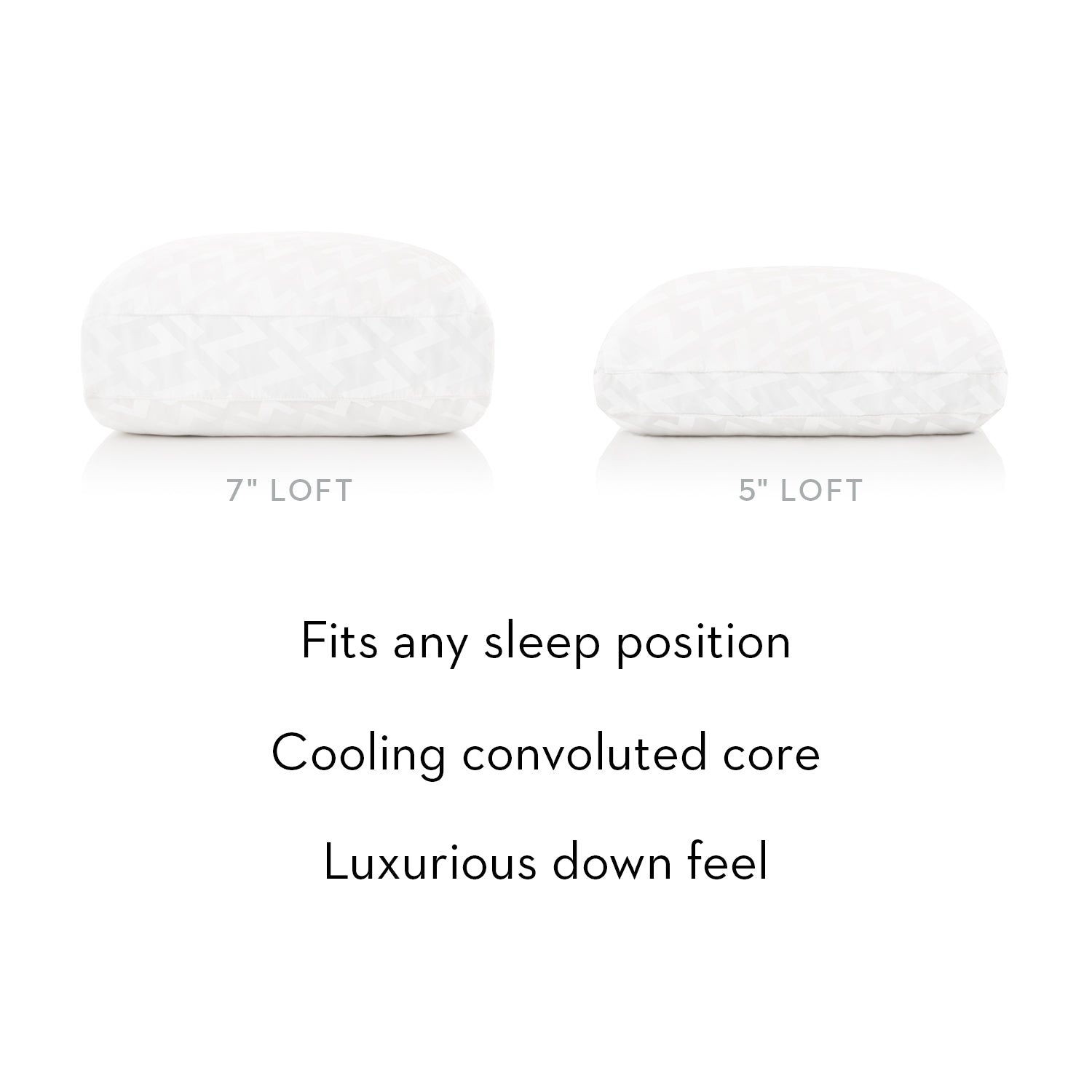 Malouf Gel Convolution® Pillow-Purely Relaxation