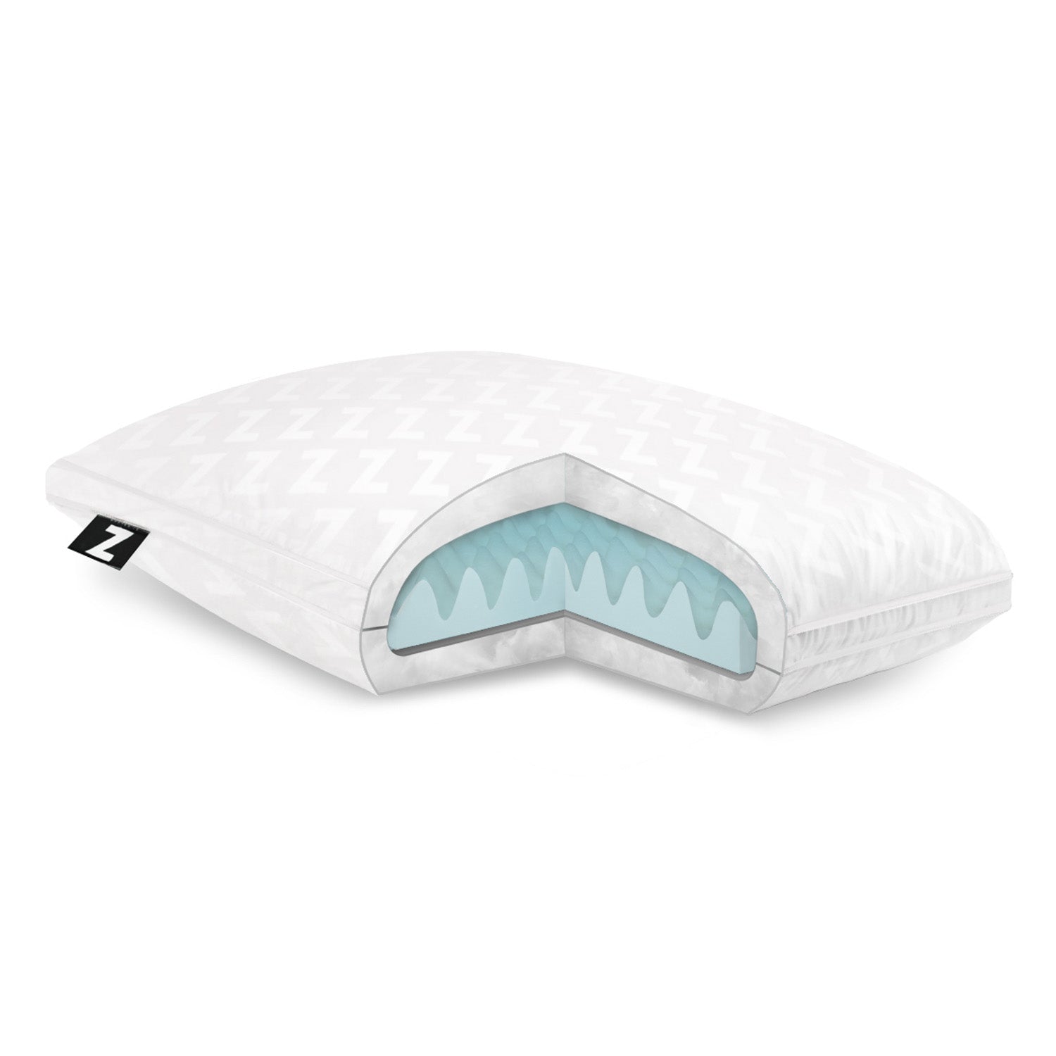 Malouf Gel Convolution® Pillow-Purely Relaxation