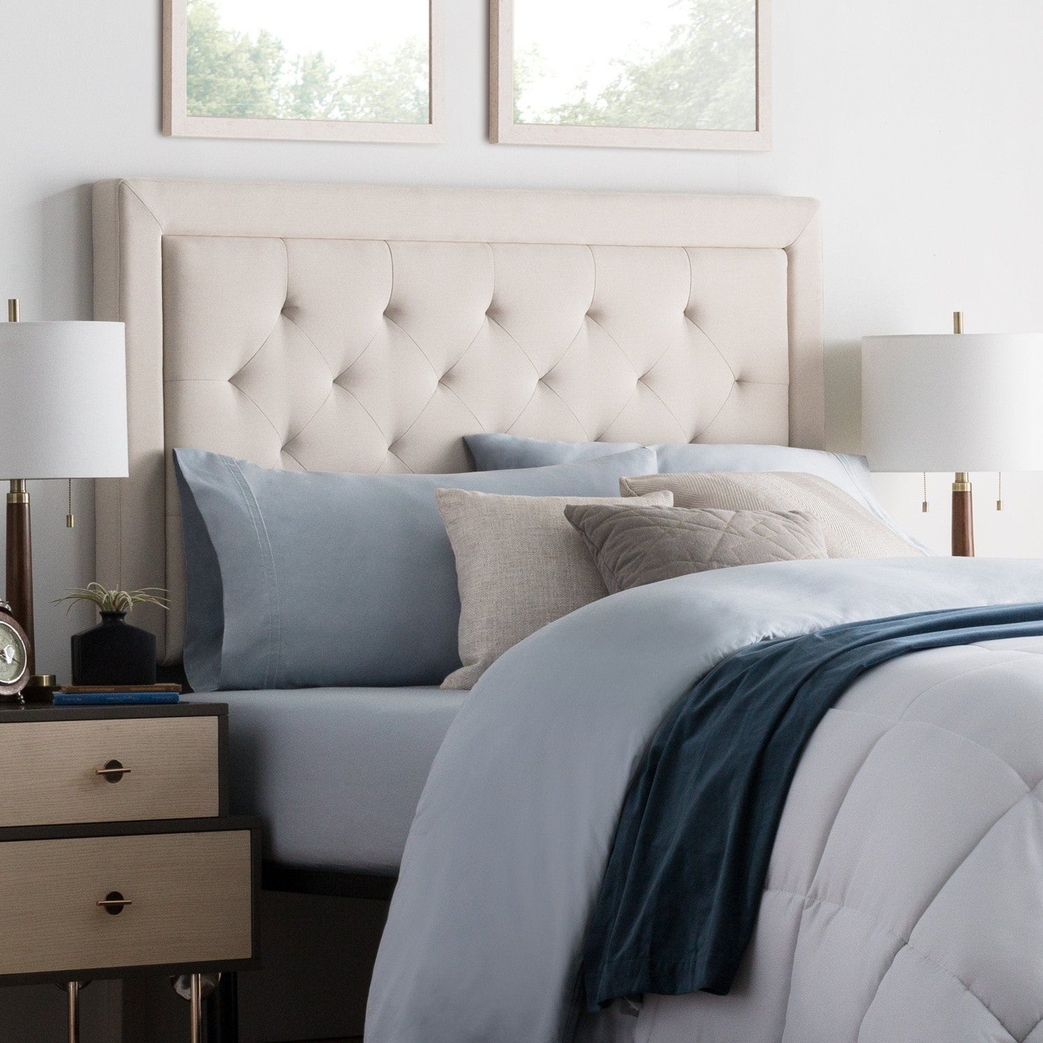 Malouf Hennessy Headboard-Purely Relaxation