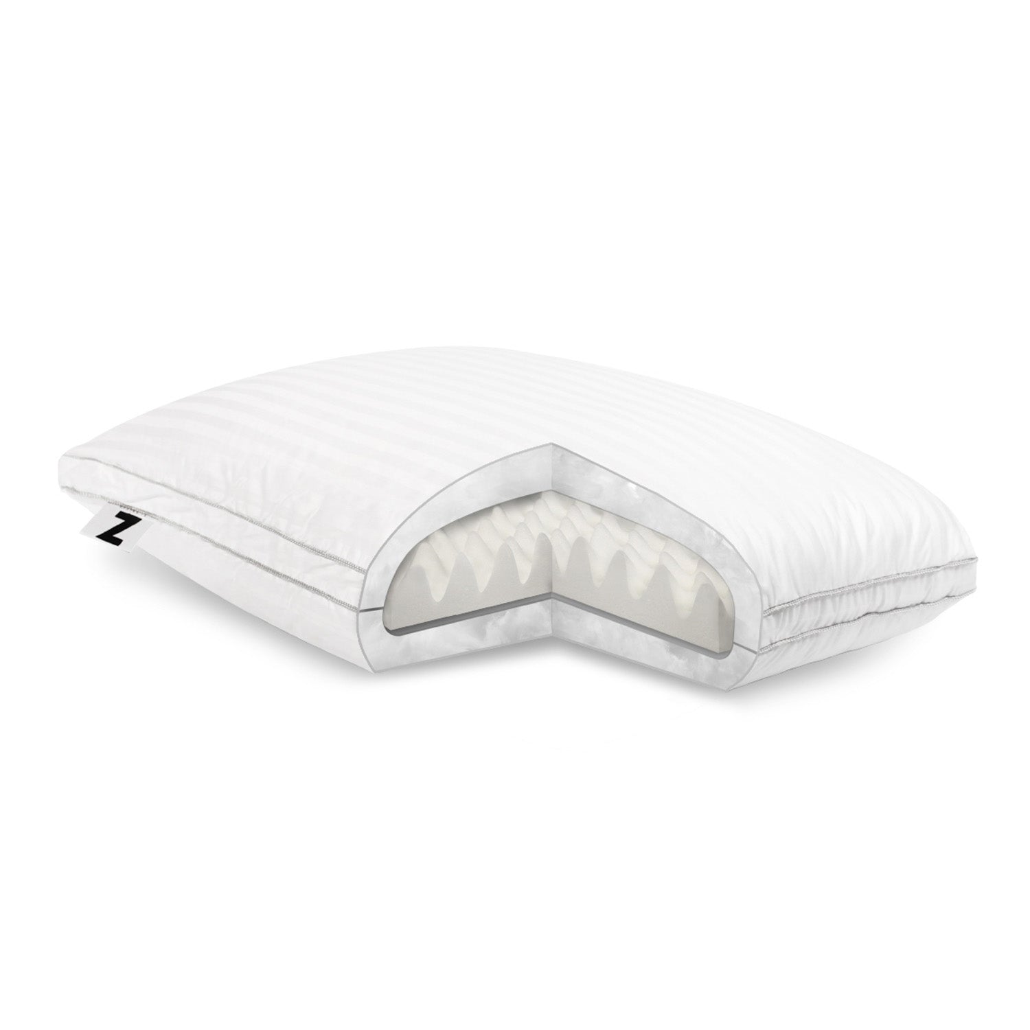 Malouf Z Convolution® Gelled Microfiber Pillow-Purely Relaxation