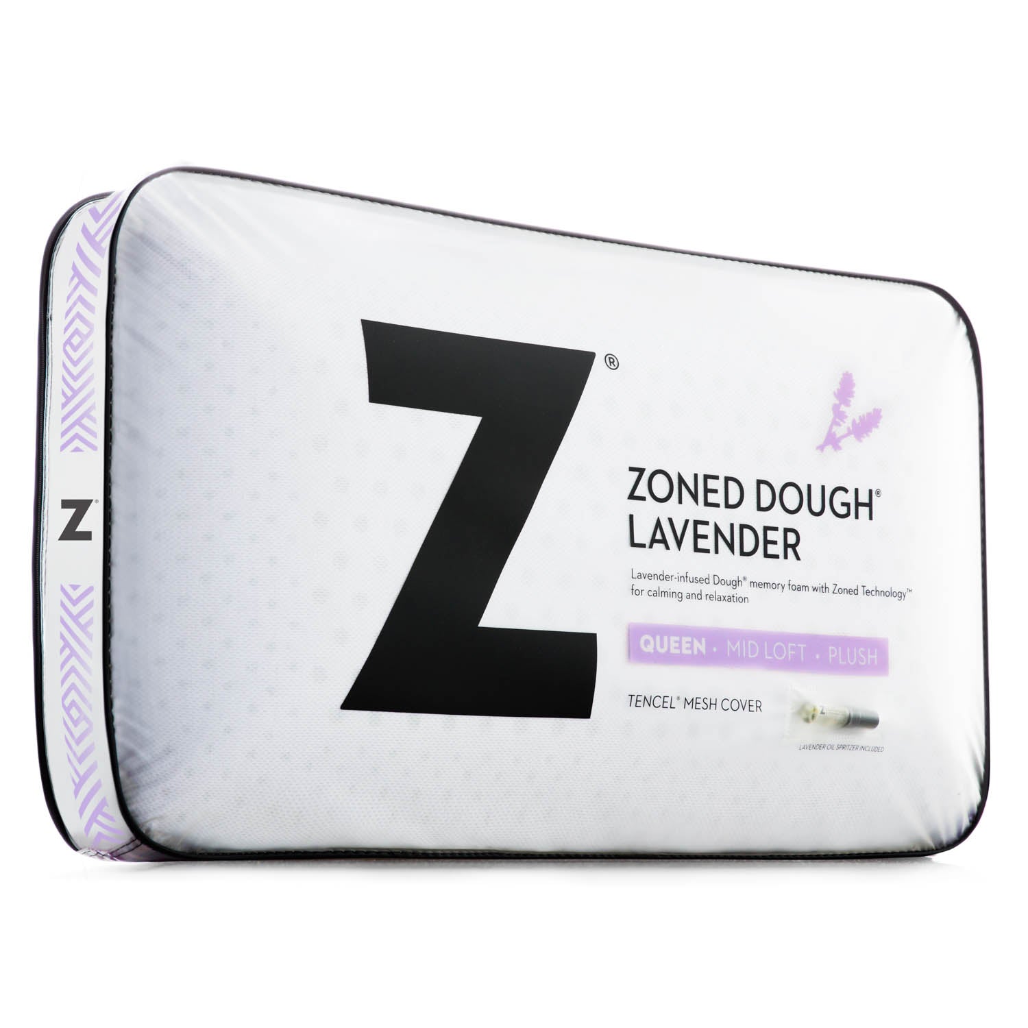 Malouf Zoned Dough® Lavender Pillow-Purely Relaxation