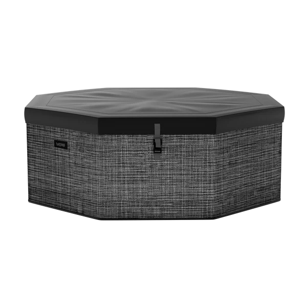 Wave Spas Como Octagon 6 Person Eco Foam Hot Tub With Built-In Integrated Heater-Purely Relaxation