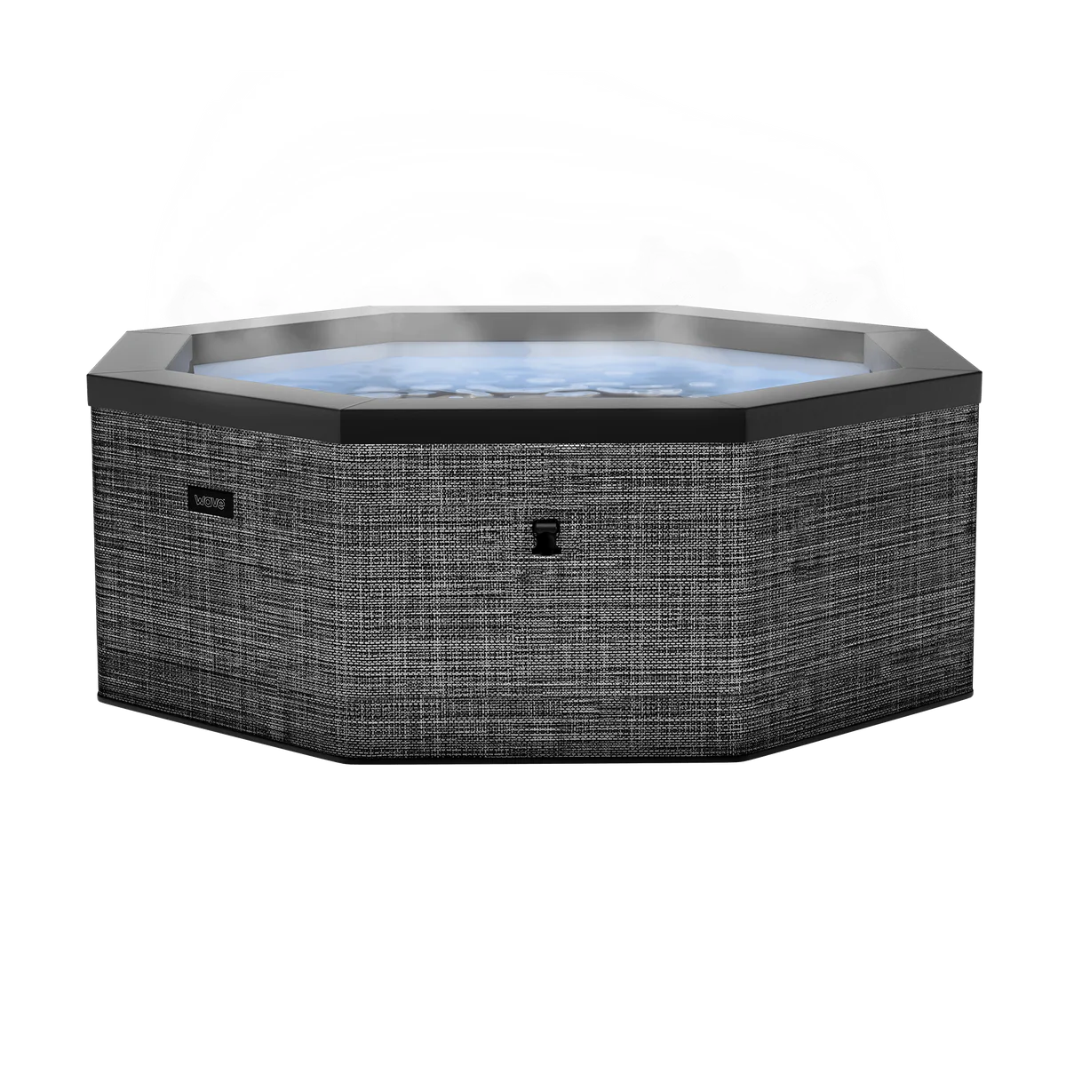 Wave Spas Como Octagon 6 Person Eco Foam Hot Tub With Built-In Integrated Heater-Purely Relaxation