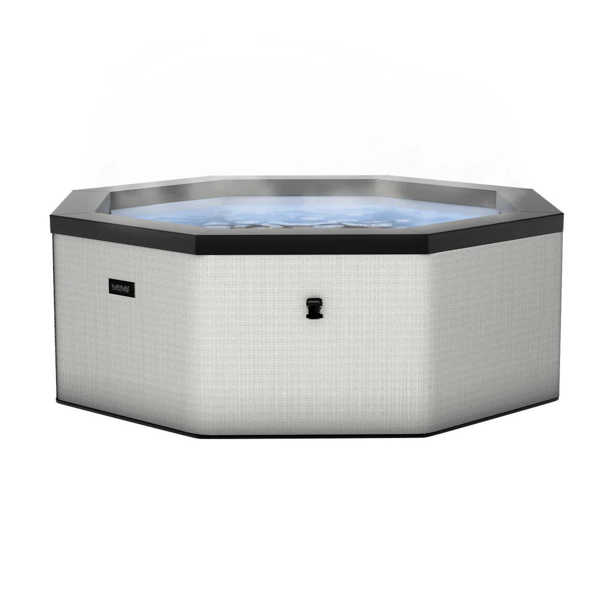 Wave Spas Como Octagon 6 Person Eco Foam Hot Tub With Built-In Integrated Heater-Purely Relaxation