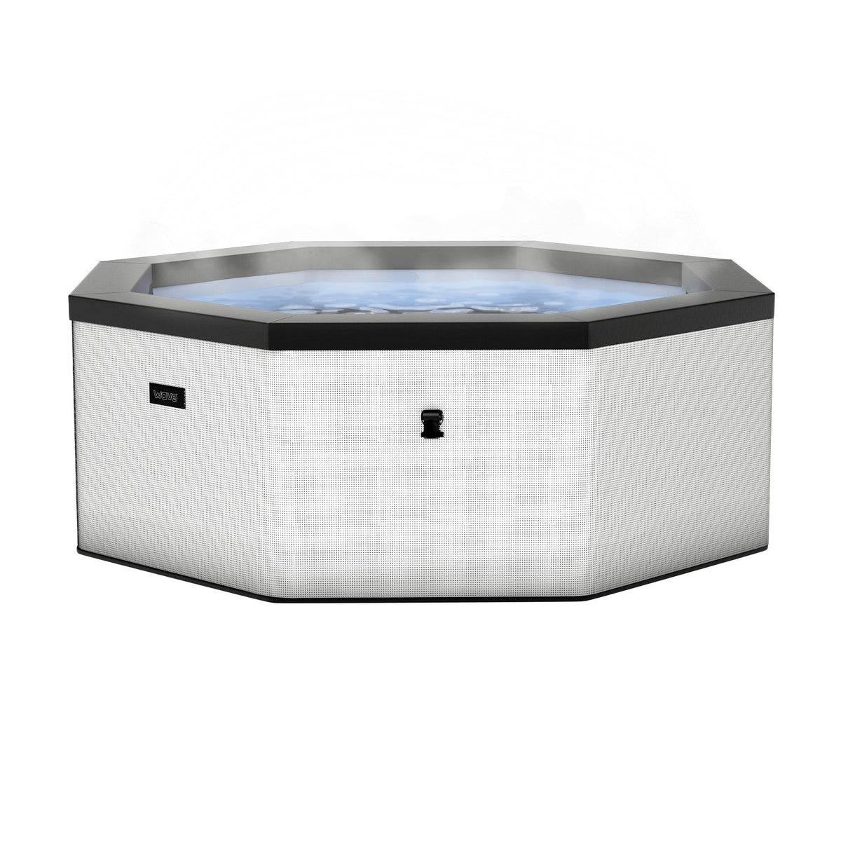 Wave Spas Como Octagon 6 Person Eco Foam Hot Tub With Built-In Integrated Heater-Purely Relaxation