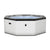 Wave Spas Como Octagon 6 Person Eco Foam Hot Tub With Built-In Integrated Heater-Purely Relaxation