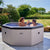 Wave Spas Como Octagon 6 Person Eco Foam Hot Tub With Built-In Integrated Heater-Purely Relaxation