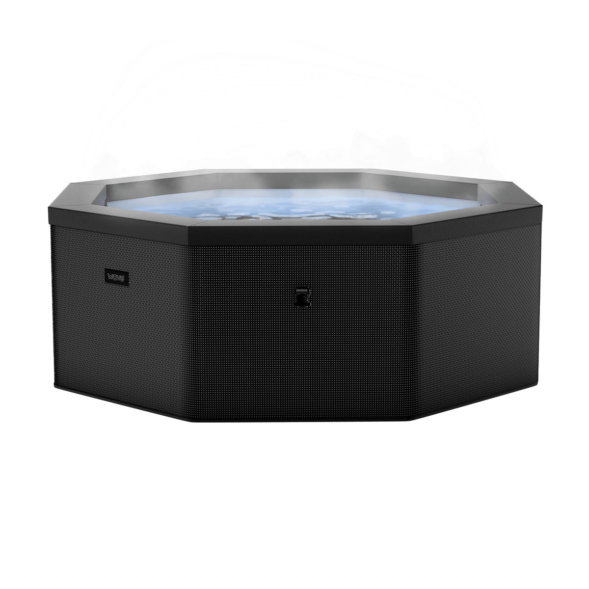 Wave Spas Como Octagon 6 Person Eco Foam Hot Tub With Built-In Integrated Heater-Purely Relaxation