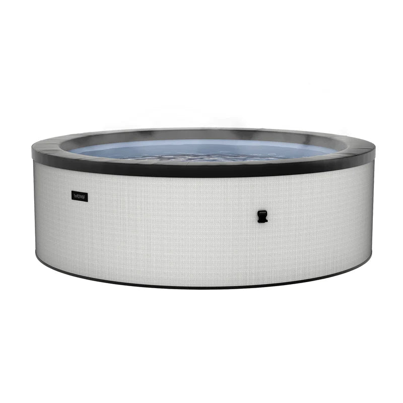 Wave Spas Tahoe Round 4 or 6 Person Eco Foam Hot Tub With Built-In Integrated Heater-Purely Relaxation