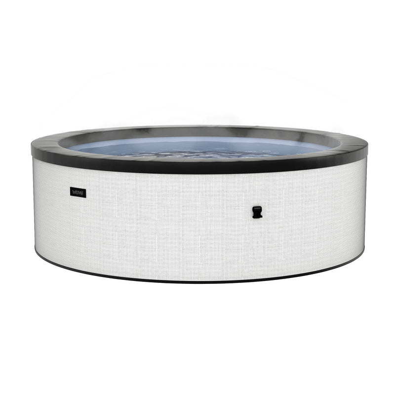 Wave Spas Tahoe Round 4 or 6 Person Eco Foam Hot Tub With Built-In Integrated Heater-Purely Relaxation