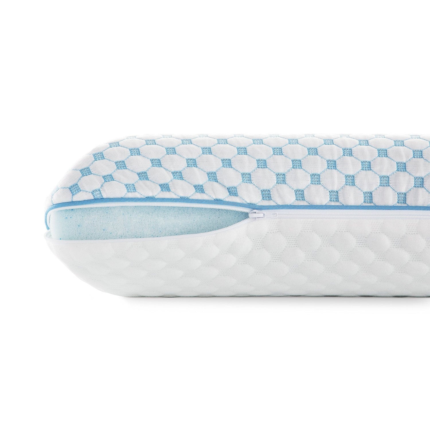 Weekender Gel Memory Foam Pillow + Reversible Cooling Cover-Purely Relaxation