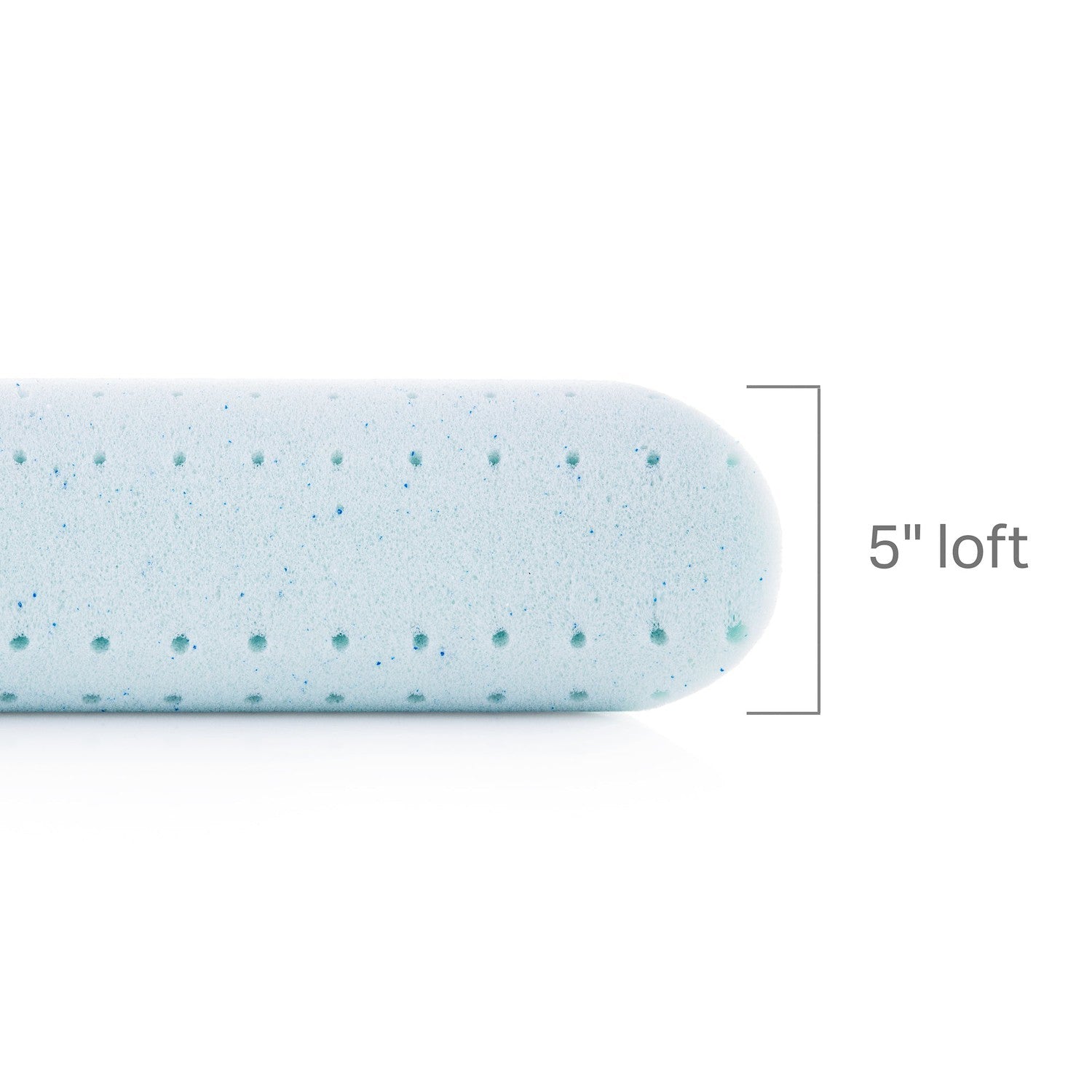 Weekender Gel Memory Foam Pillow + Reversible Cooling Cover-Purely Relaxation