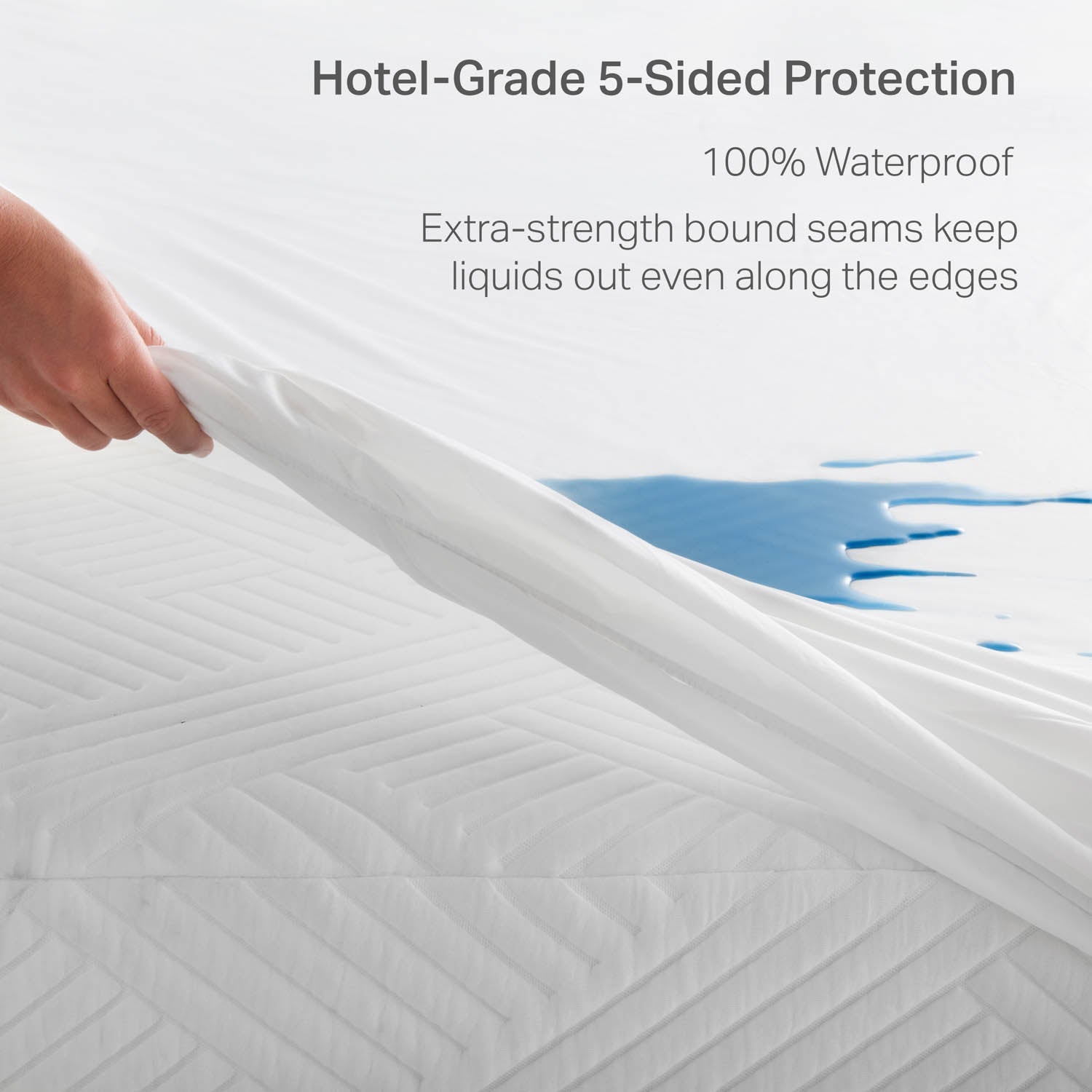 Weekender Hotel-Grade 5-Sided Mattress Protector-Purely Relaxation