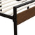 Weekender Thompson Metal and Wood Platform Bed-Purely Relaxation