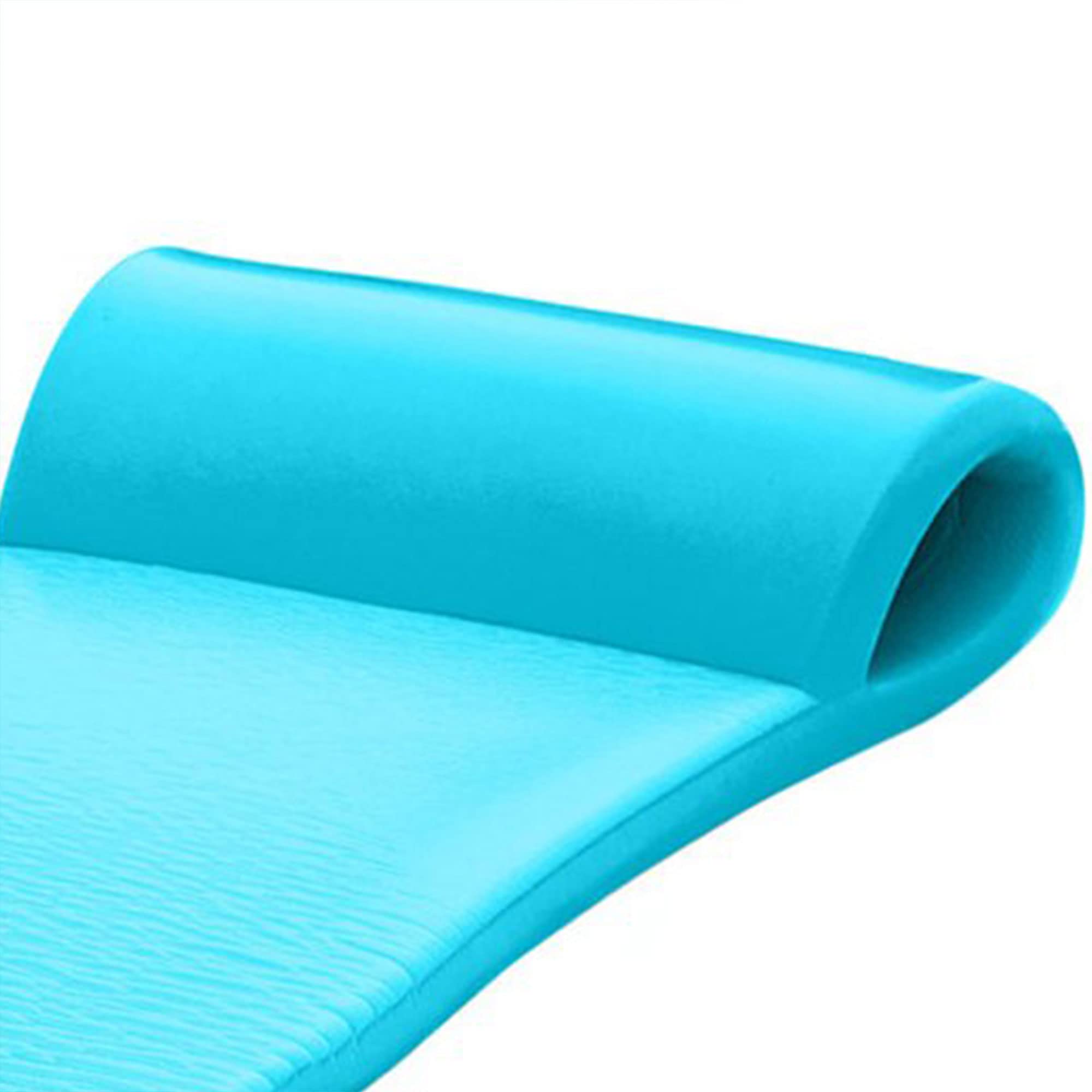 Texas Recreation Sunsation 1.75" Thick Swimming Pool Foam Pool Floating Mattress, Teal