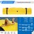 Max4out Water Floating Mat 9/12/18 Foam Lake Floats Floating Foam Pad Lily Pad for Water Recreation and Relaxing Lily Mat for Family Floating Pad for Pets Pool Float for Party (Yellow-350)