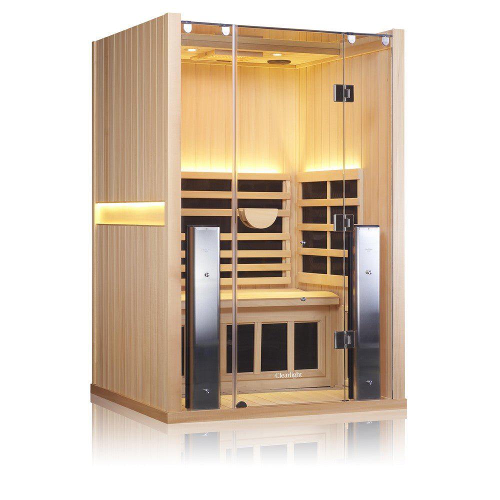 Clearlight Sanctuary™ 2 Full Spectrum Two Person Infrared Sauna - Purely Relaxation