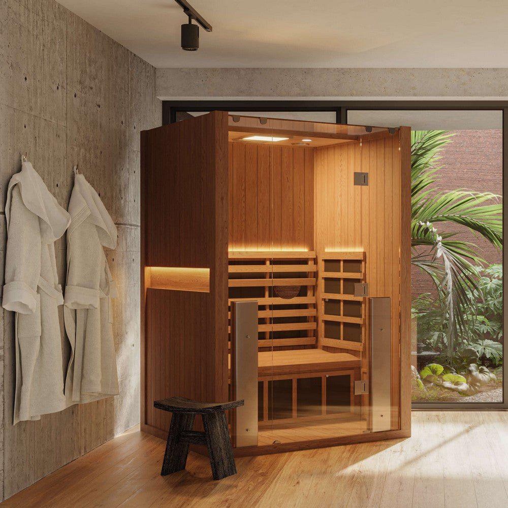 Towels in Infrared Sauna  JACUZZI Saunas - Clearlight Infrared