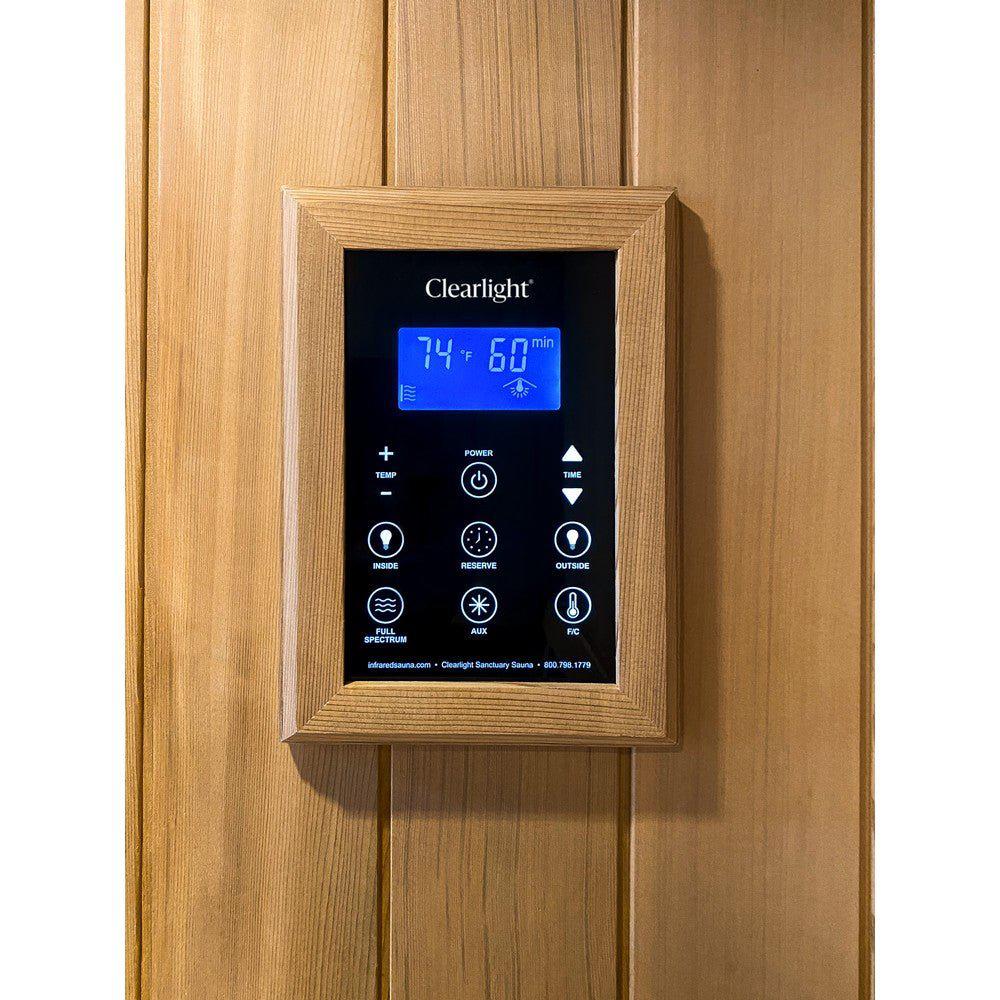 Clearlight Sanctuary™ 3 Full Spectrum Three Person Infrared Sauna - Purely Relaxation