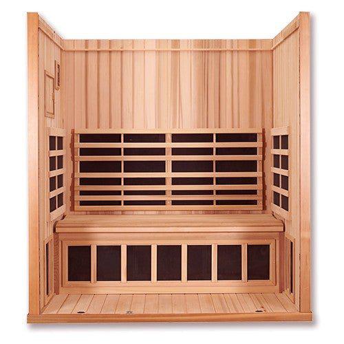 Clearlight Sanctuary™ 3 Full Spectrum Three Person Infrared Sauna - Purely Relaxation