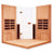 Clearlight Sanctuary™ C 4 Person Full Spectrum Infrared Corner Sauna - Purely Relaxation