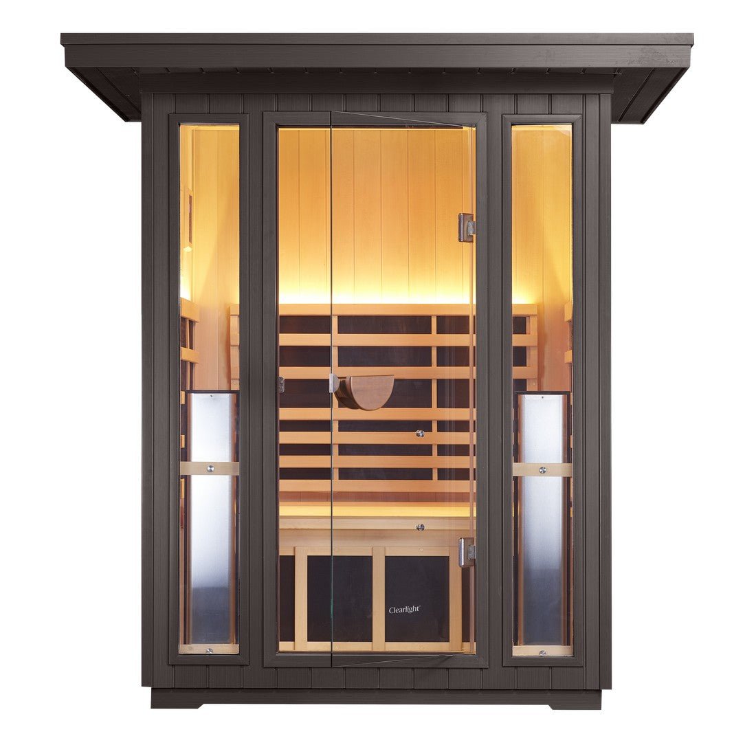 Clearlight Sanctuary™ Outdoor 2 Person Full Spectrum Infrared Sauna - Purely Relaxation