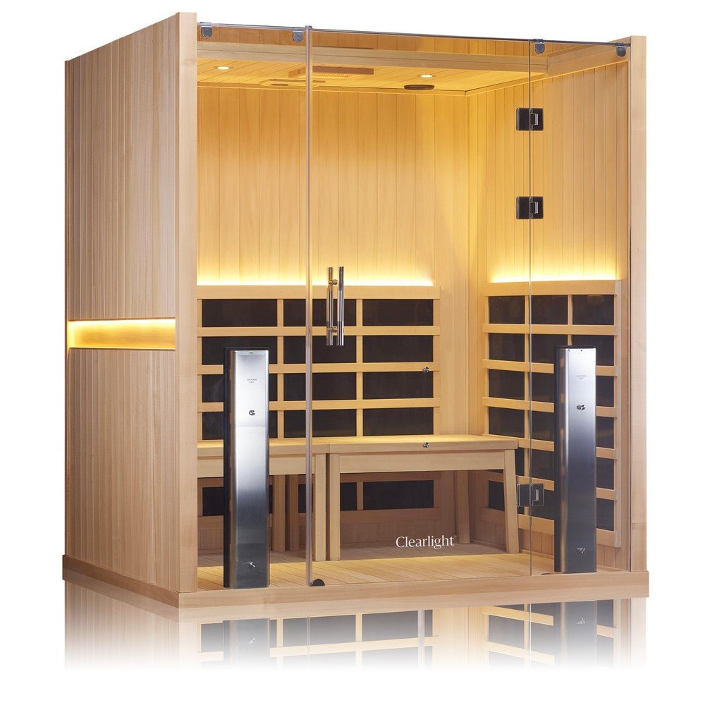 Clearlight Sanctuary™ Retreat 4 Person ADA Compliant Infrared Sauna - Purely Relaxation