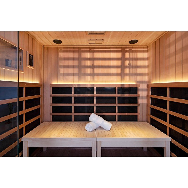 Clearlight Sanctuary™ Retreat 4 Person ADA Compliant Infrared Sauna - Purely Relaxation