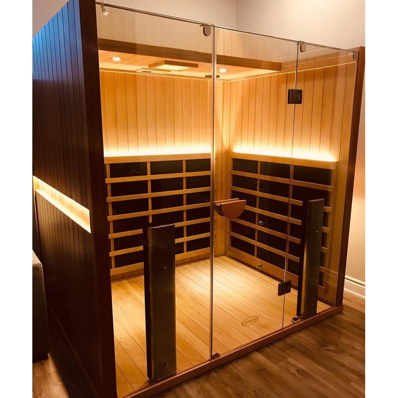 Clearlight Sanctuary™ Retreat 4 Person ADA Compliant Infrared Sauna - Purely Relaxation