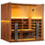 Clearlight Sanctuary™ Y 4 Person Full Spectrum Infrared Sauna Hot Yoga Room - Purely Relaxation