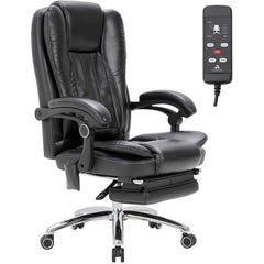 Kneading Massage Office Chairs w/ Lumbar Support, Noosagreen