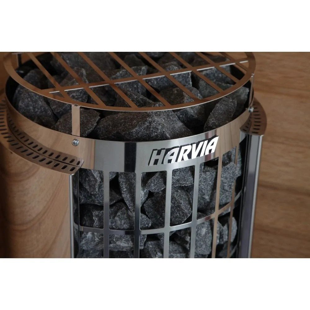 Harvia Cilindro Half Series Stainless Steel Sauna Heater